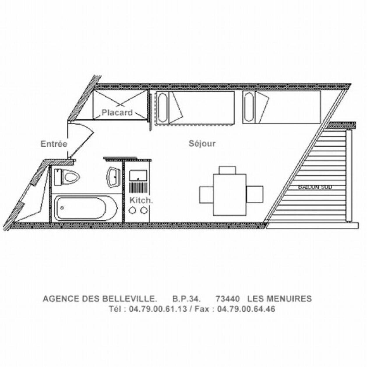 Residence Grande Masse - Studio Lumineux - Acces Direct Aux Pistes - Balcon Mae-2744 Saint-Martin-de-Belleville Ngoại thất bức ảnh